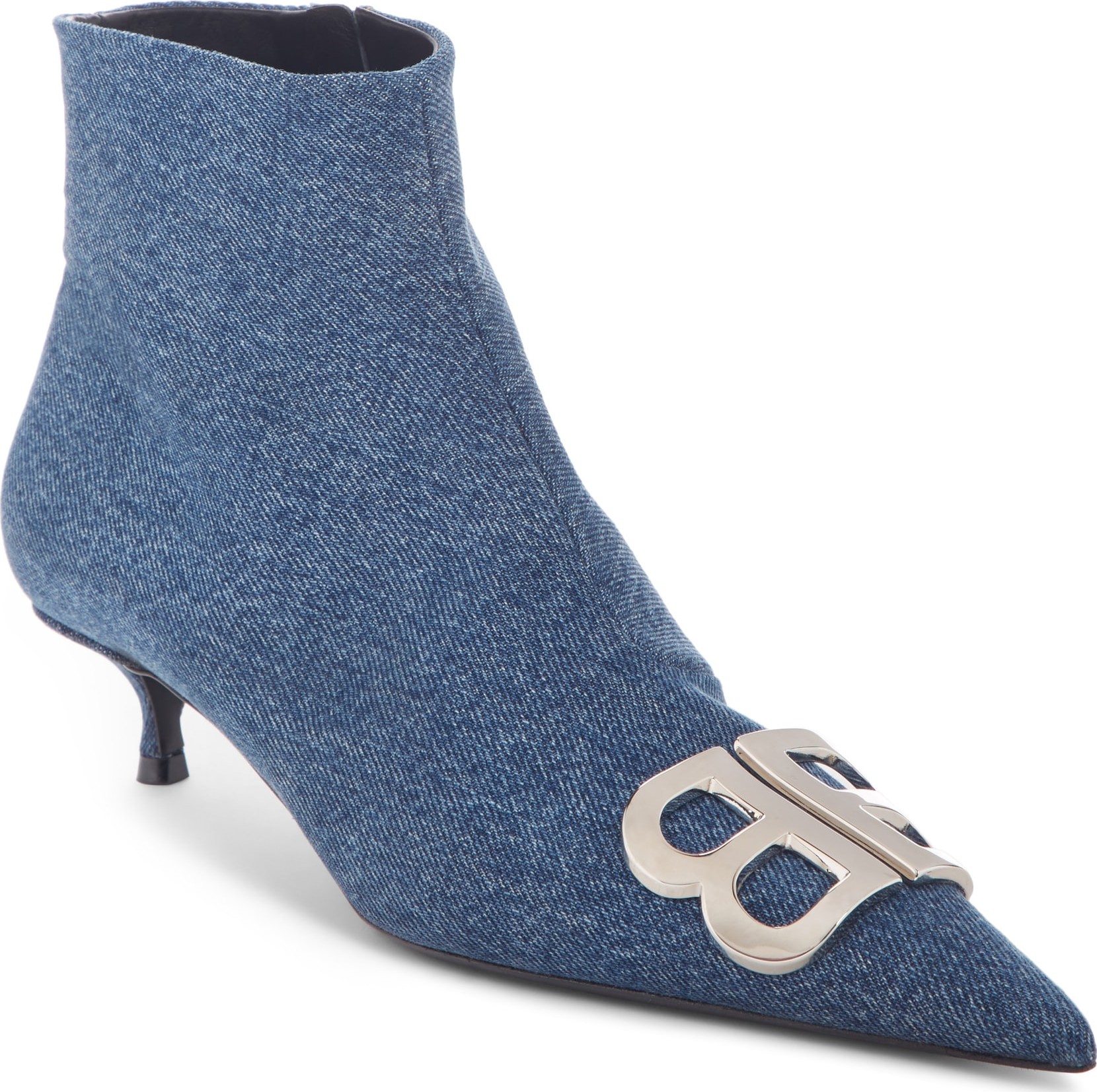 Balenciaga BB Denim Bootie