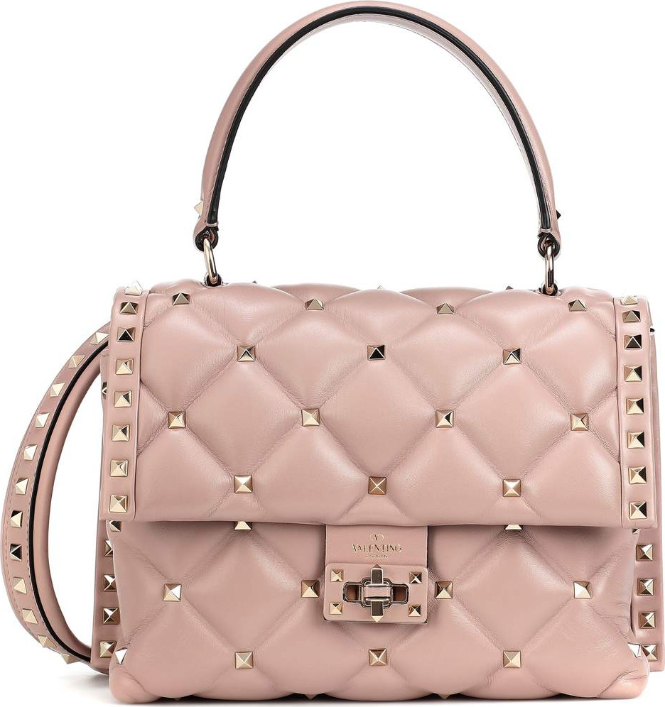 Valentino Valentino Garavani Candystud leather shoulder bag