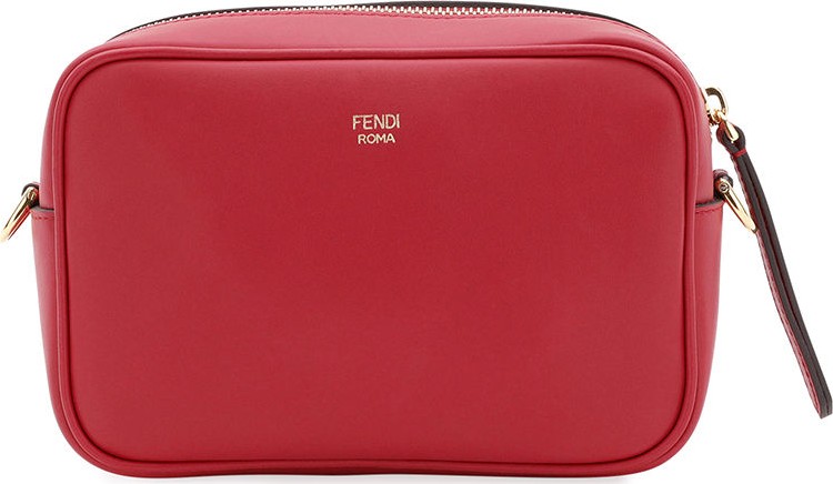 Fendi Mini FF Calf Camera Crossbody Bag