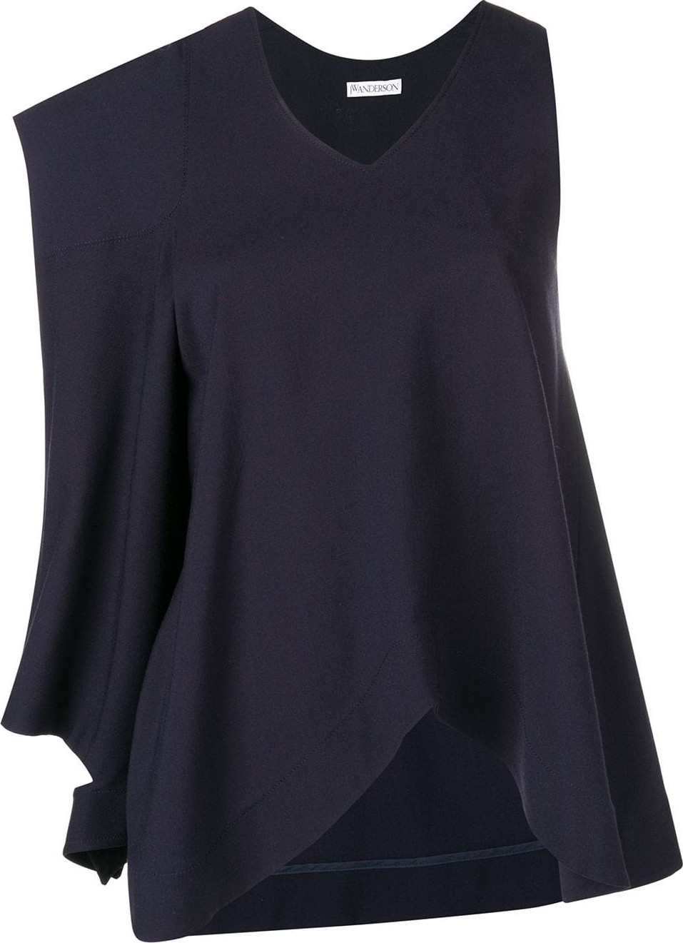 J.W.Anderson asymmetric patch pocket blouse