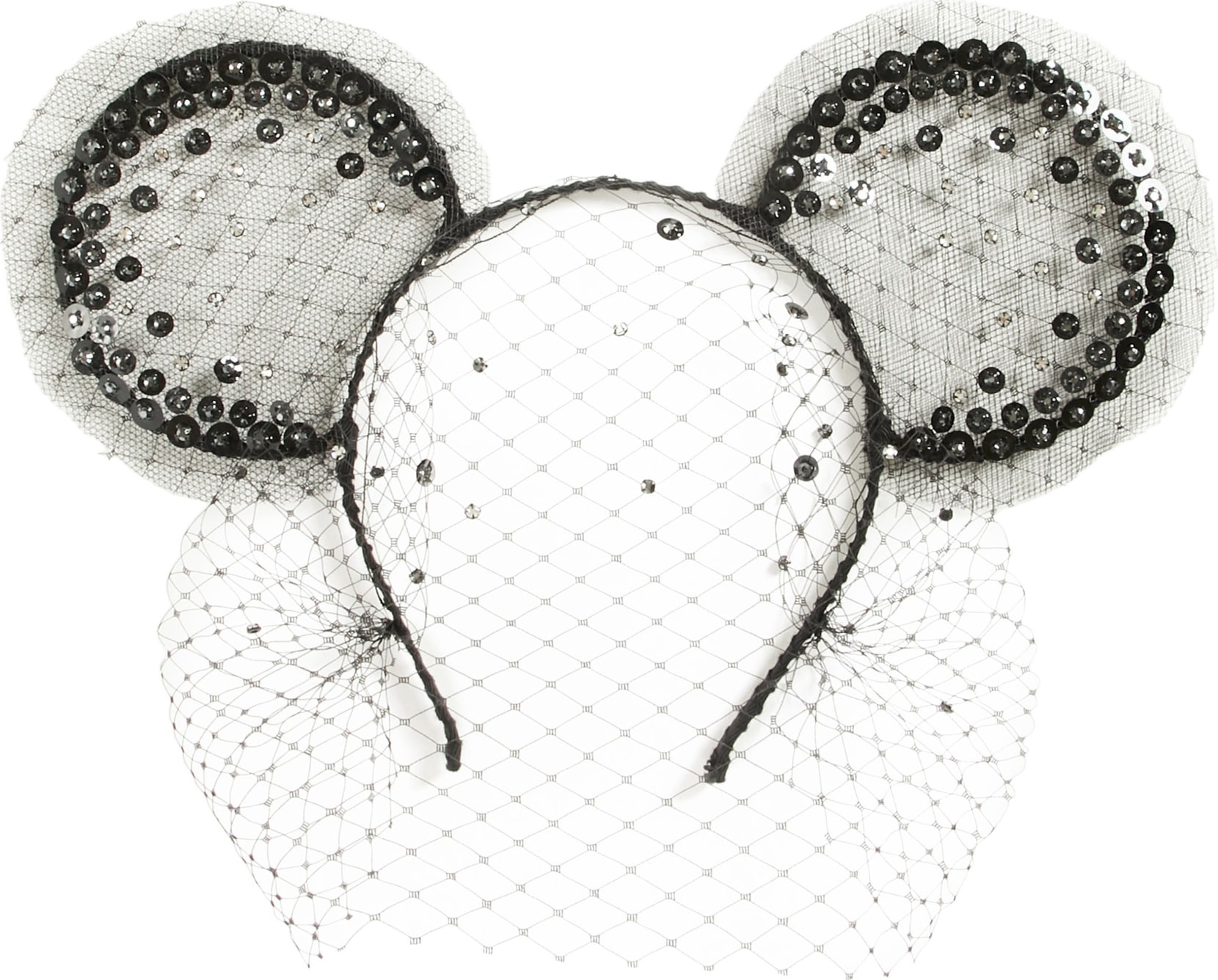Gigi Burris x Disney Mickey Midnight Veil Headband