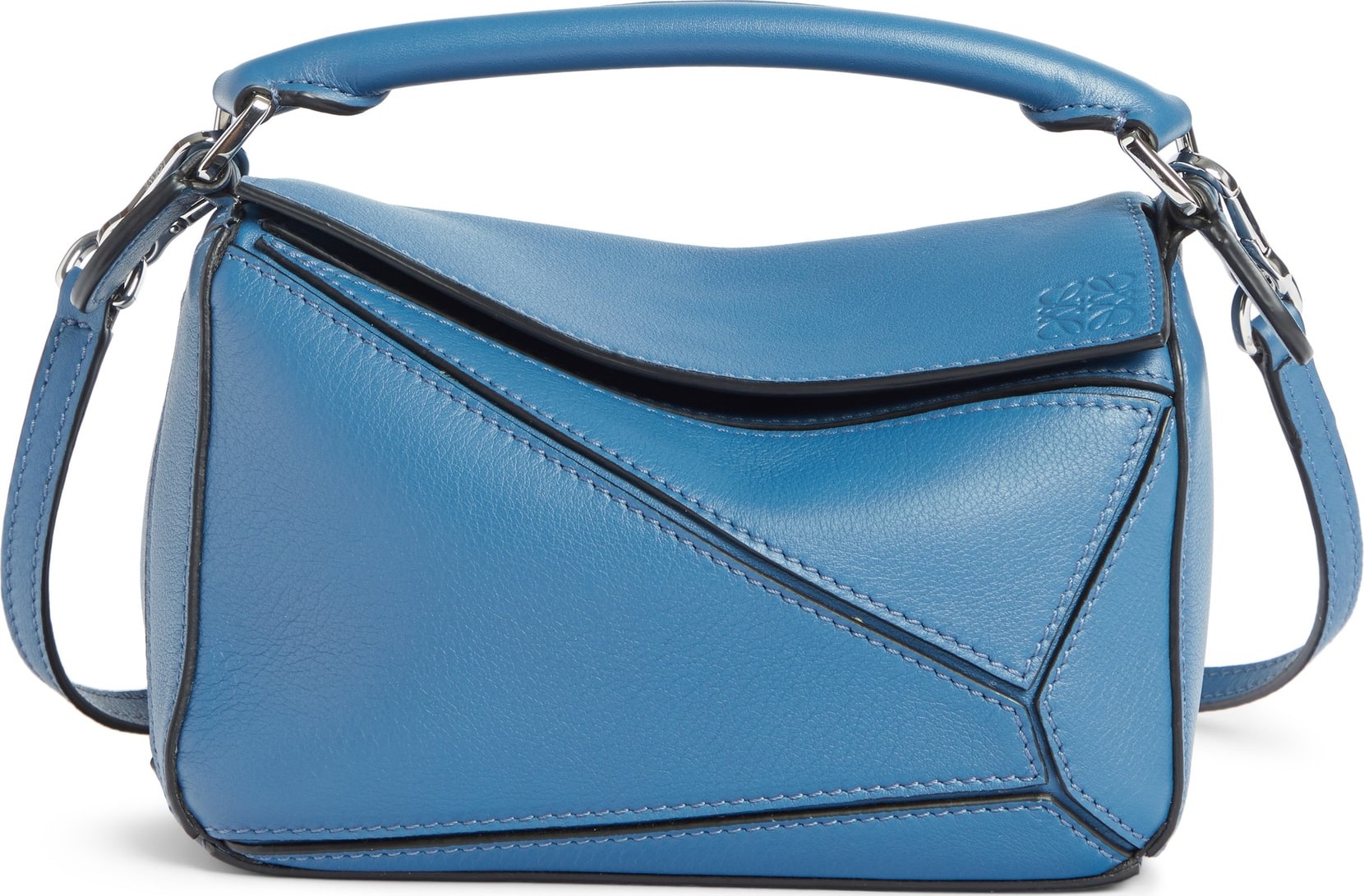 LOEWE Mini Puzzle Calfskin Leather Bag