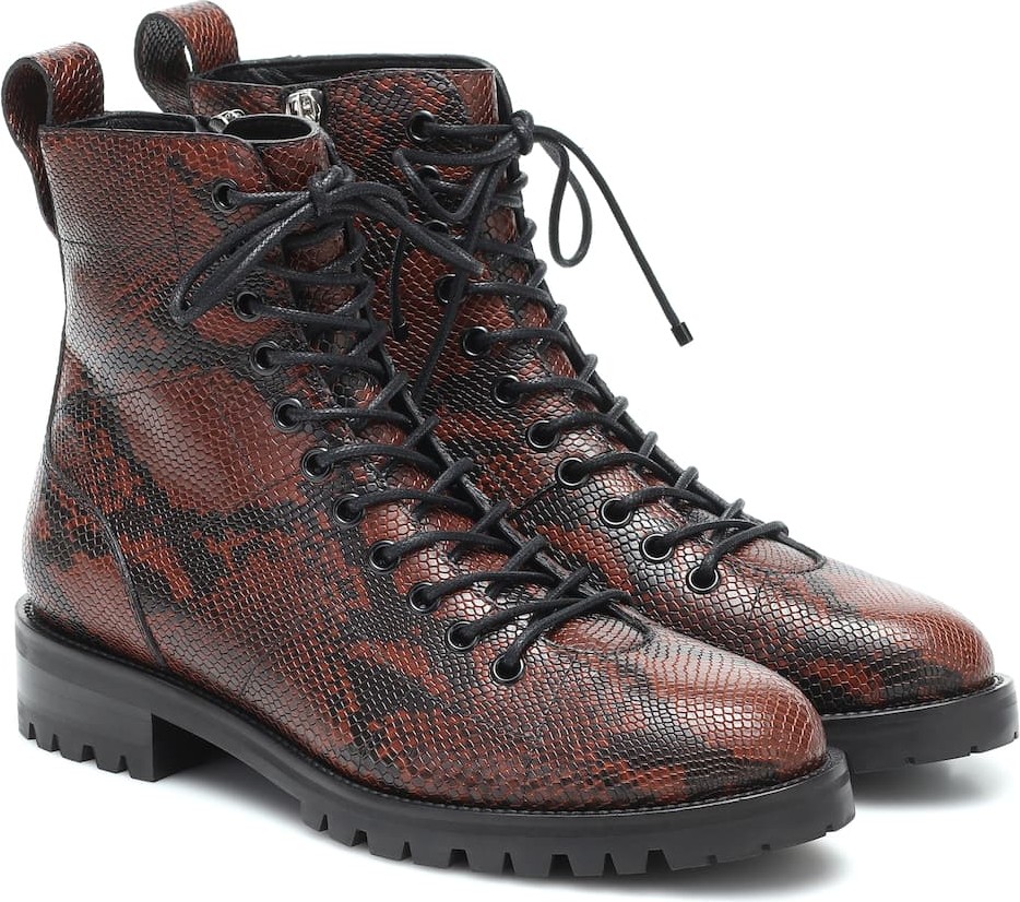 Jimmy Choo x KAIA K-Cruz leather ankle boots