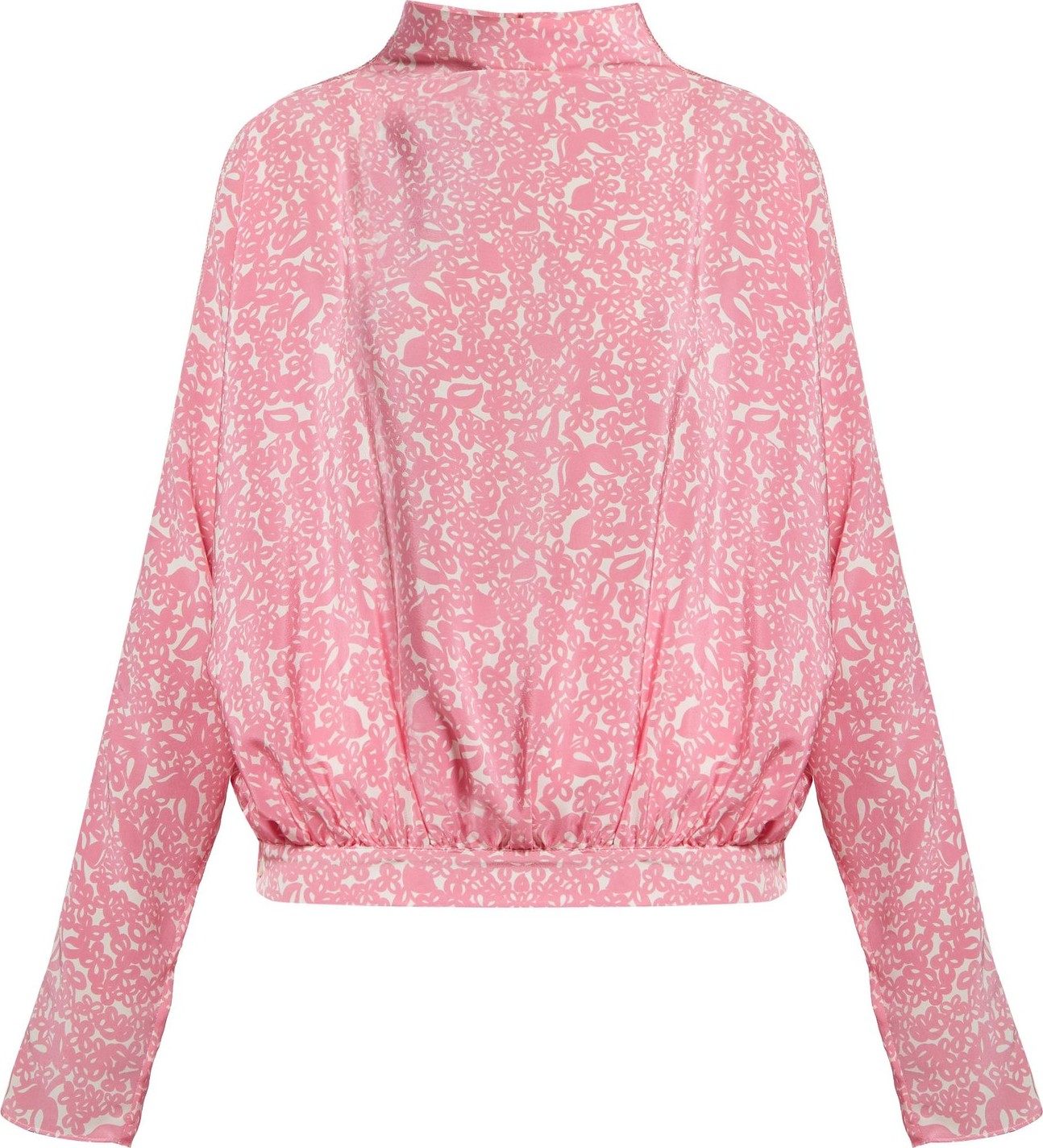 Marni Floral-print crepe blouse