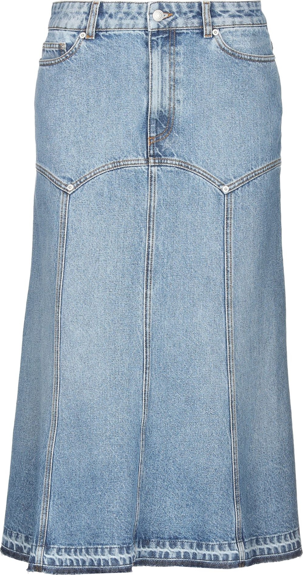Alexander McQueen Denim Skirt