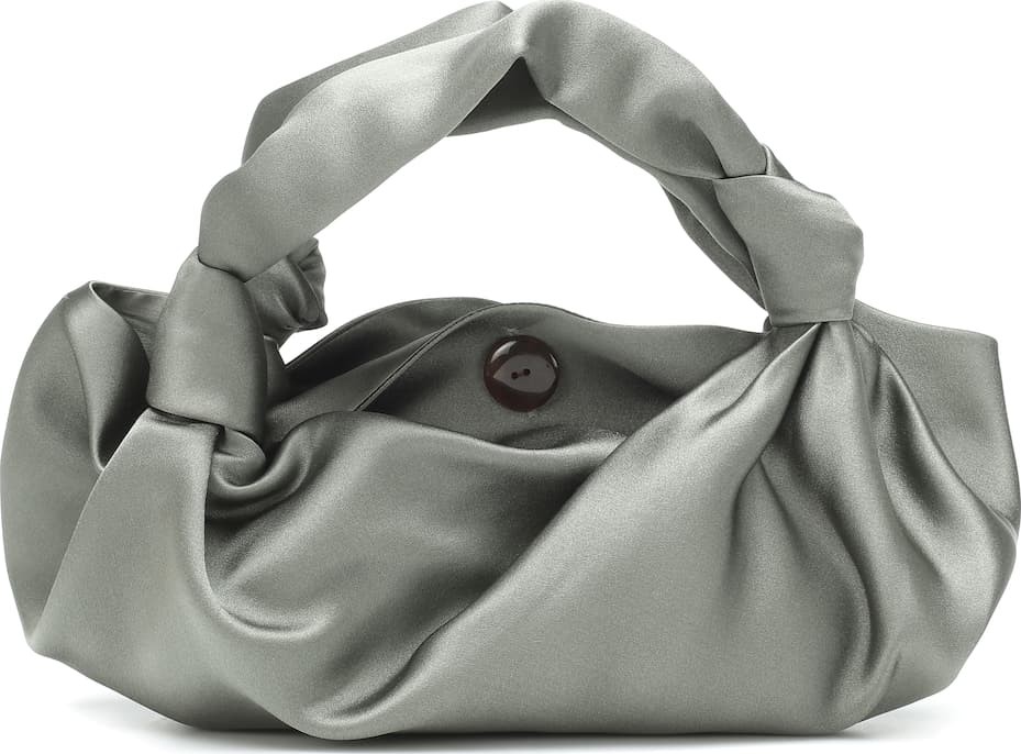 THE ROW The Ascot satin clutch