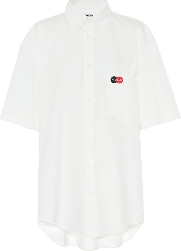 Balenciaga Uniform cotton-poplin shirt