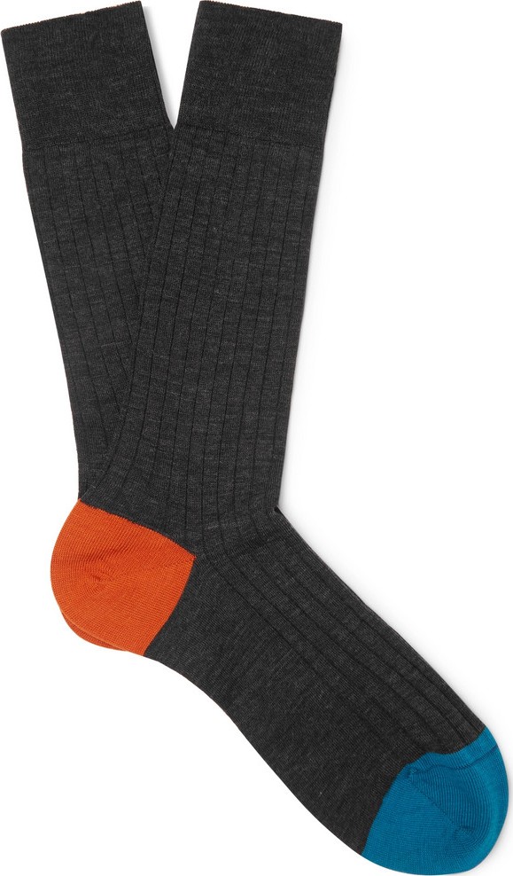 Pantherella Stratford Merino Wool-Blend Socks
