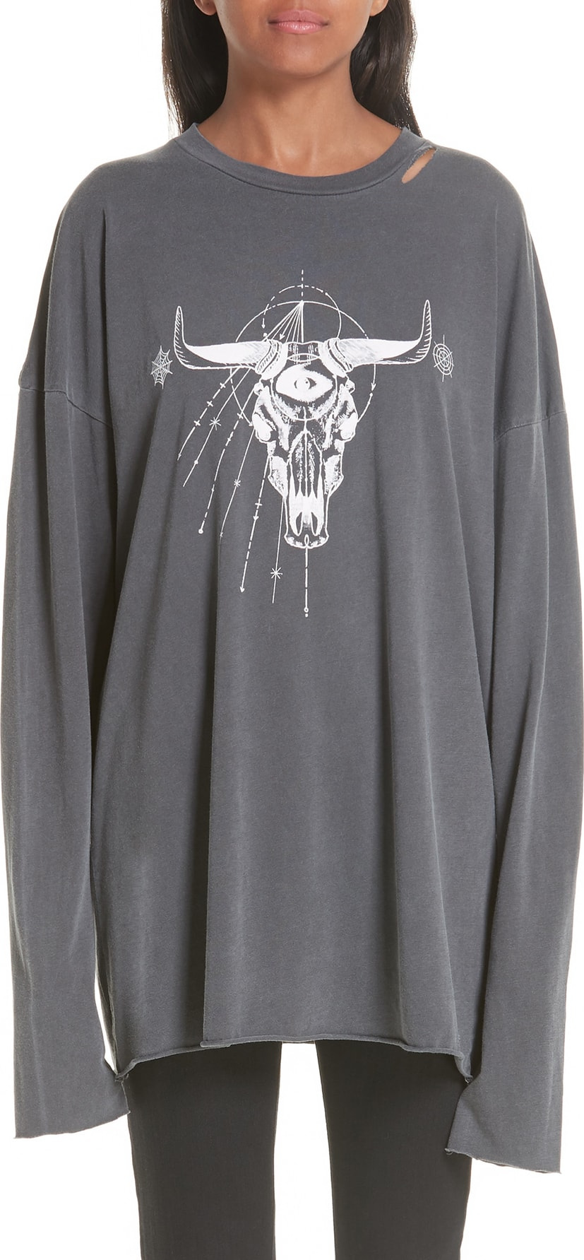 Alchemist Tombstone Distressed Long Sleeve Tee