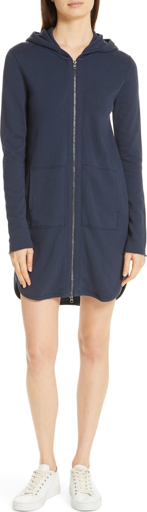 ATM Anthony Thomas Melillo Hooded French Terry Dress
