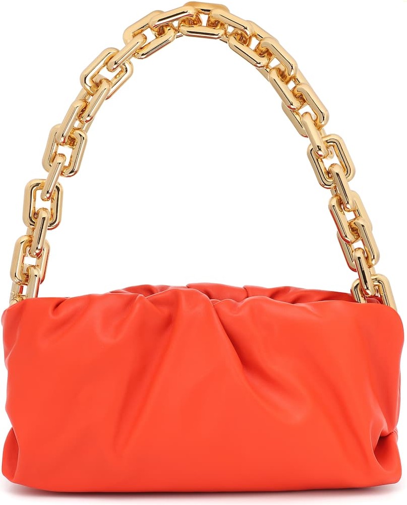 Bottega Veneta The Chain Pouch leather shoulder bag