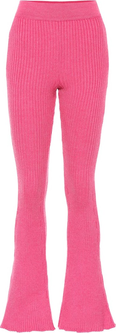 LOEWE Wool-blend flared pants