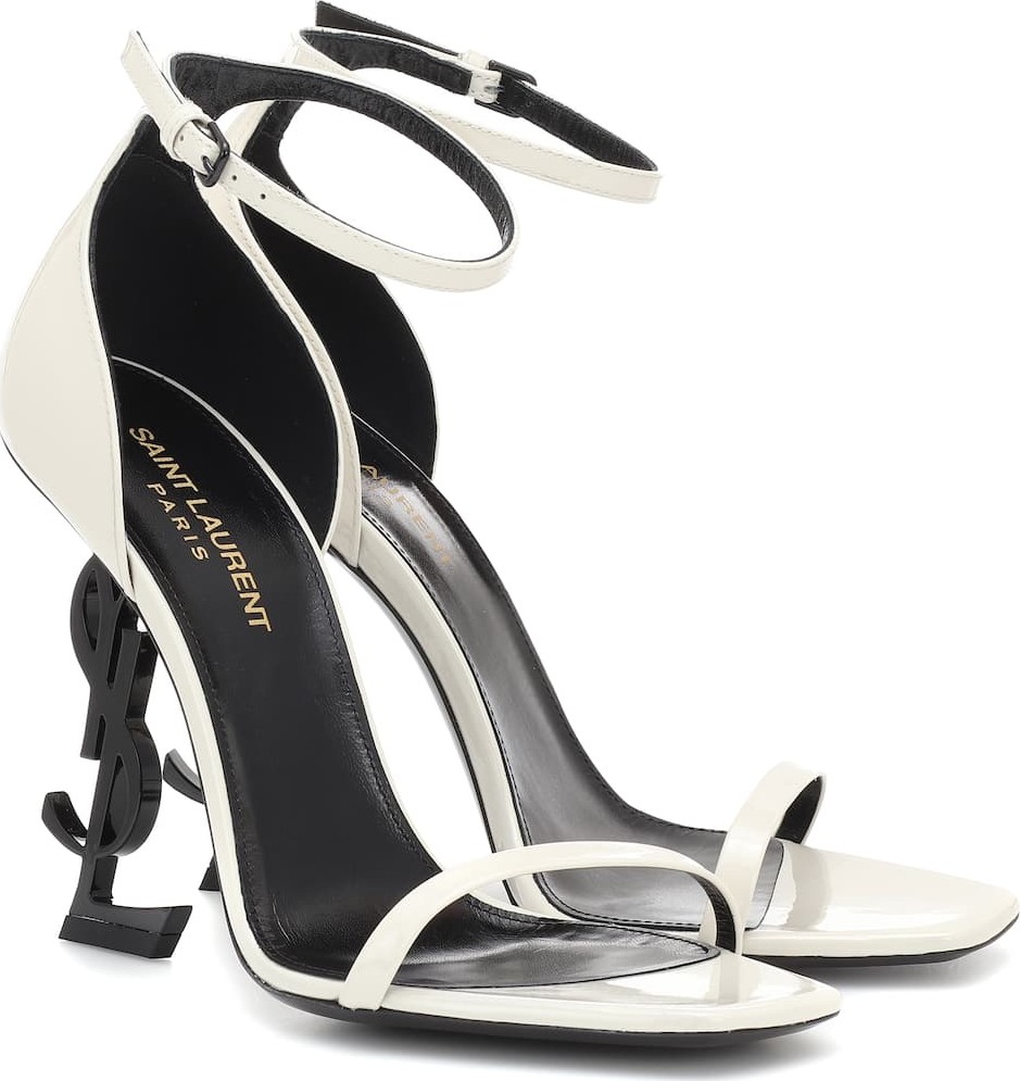 Saint Laurent Opyum 110 leather sandals