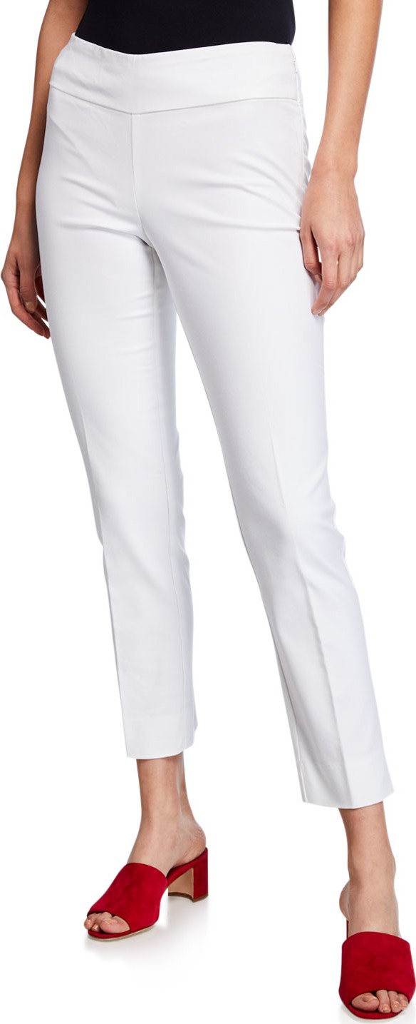 NIC+ZOE Perfect Pant Straight-Leg Slim Ankle Pants