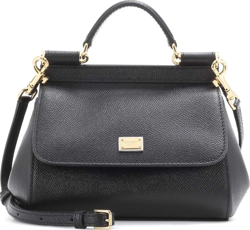 Dolce & Gabbana Sicily Mini leather shoulder bag