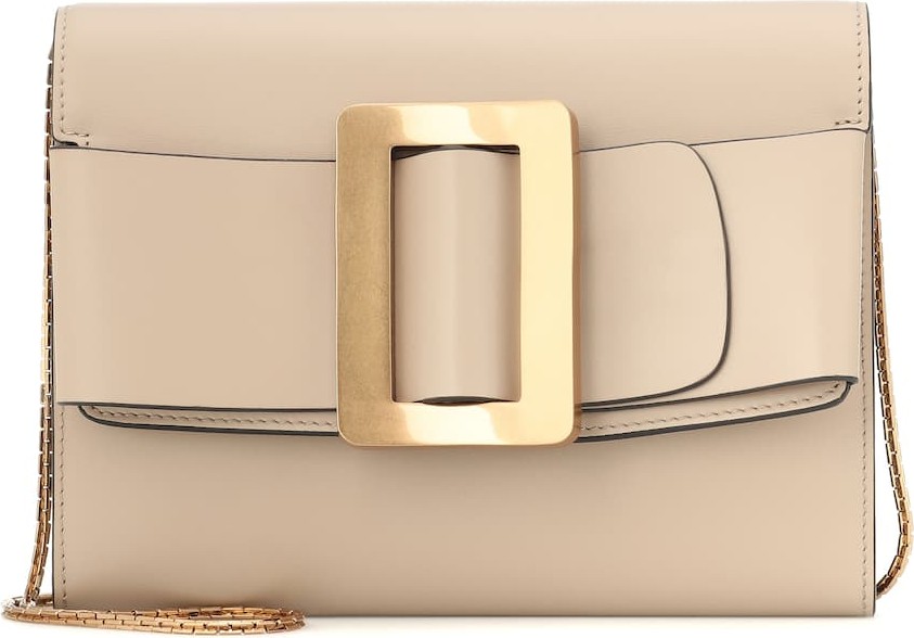 BOYY Buckle Travel leather clutch