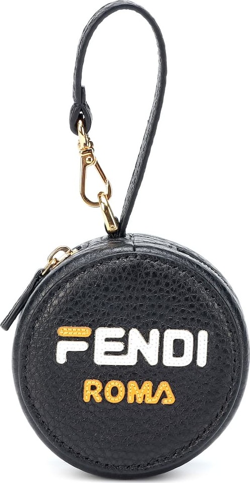 Fendi FENDI MANIA leather bag charm