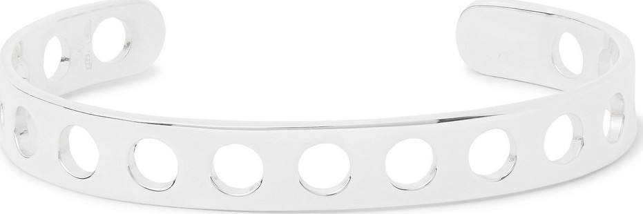 Maison Margiela Cutout Sterling Silver Cuff