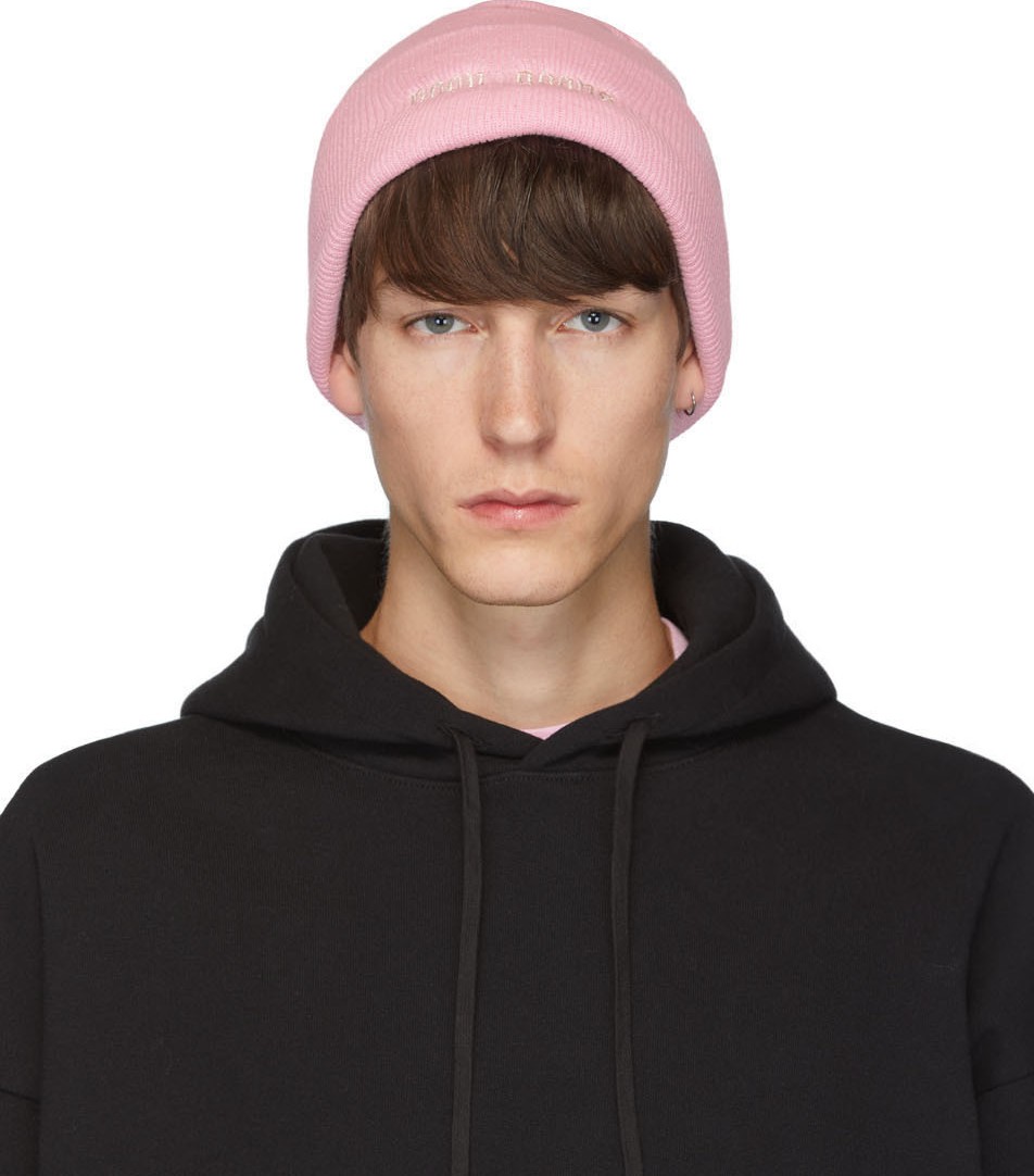 Noon Goons Pink Schiridge Beanie
