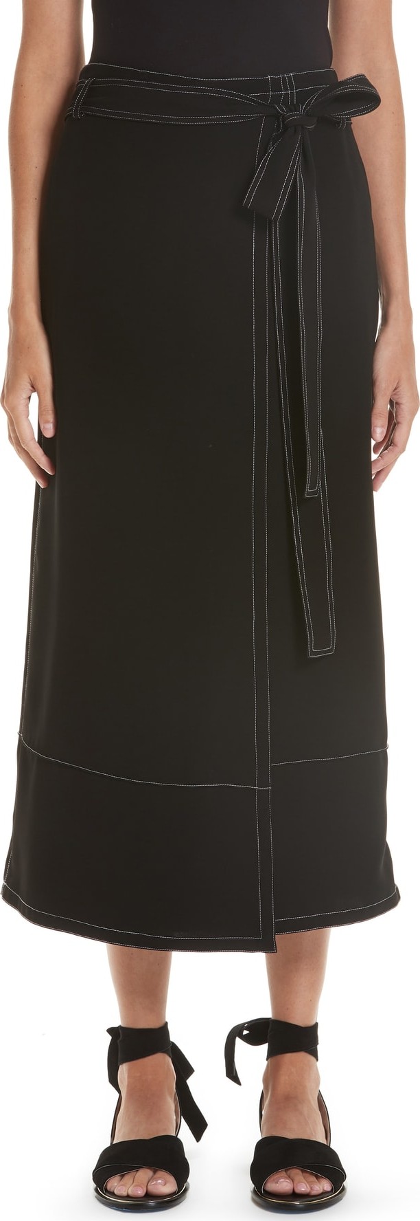 Yigal Azrouel Wrap Front Culottes