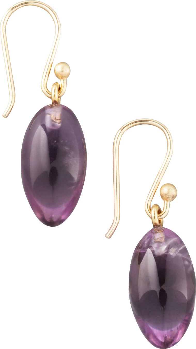 Ted Muehling Amethyst Berry Earrings