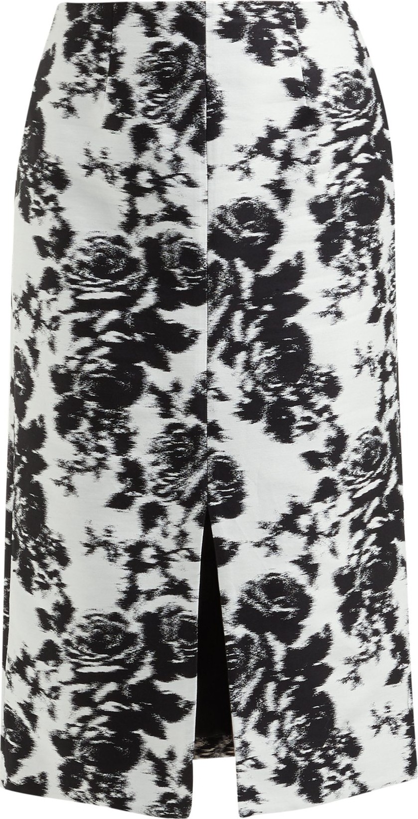 Erdem Rhetta Rosechine-jacquard pencil skirt