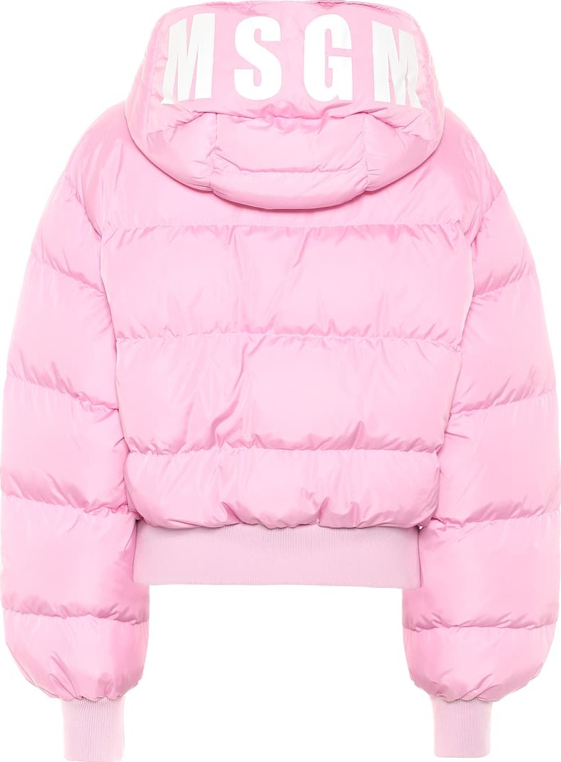 MSGM Quilted down jacket