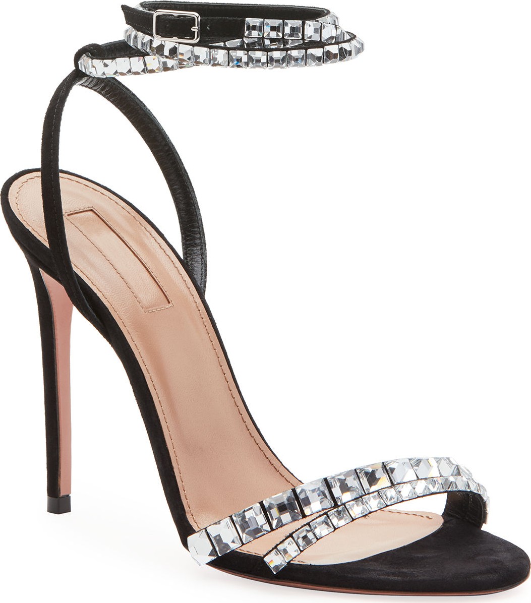 Aquazzura So Vera Embellished Sandals