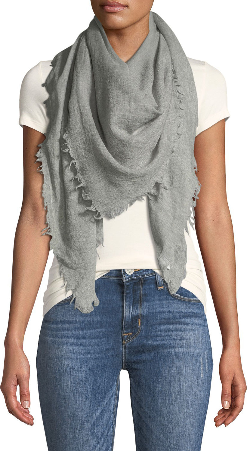 Vince Solid Virgin Wool Scarf