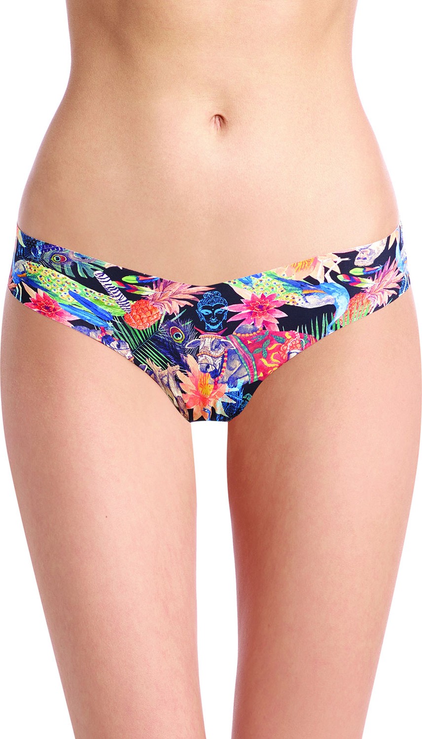 Commando Print Thong