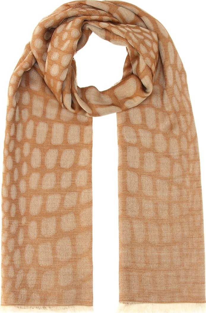 Max Mara Potus wool-blend scarf