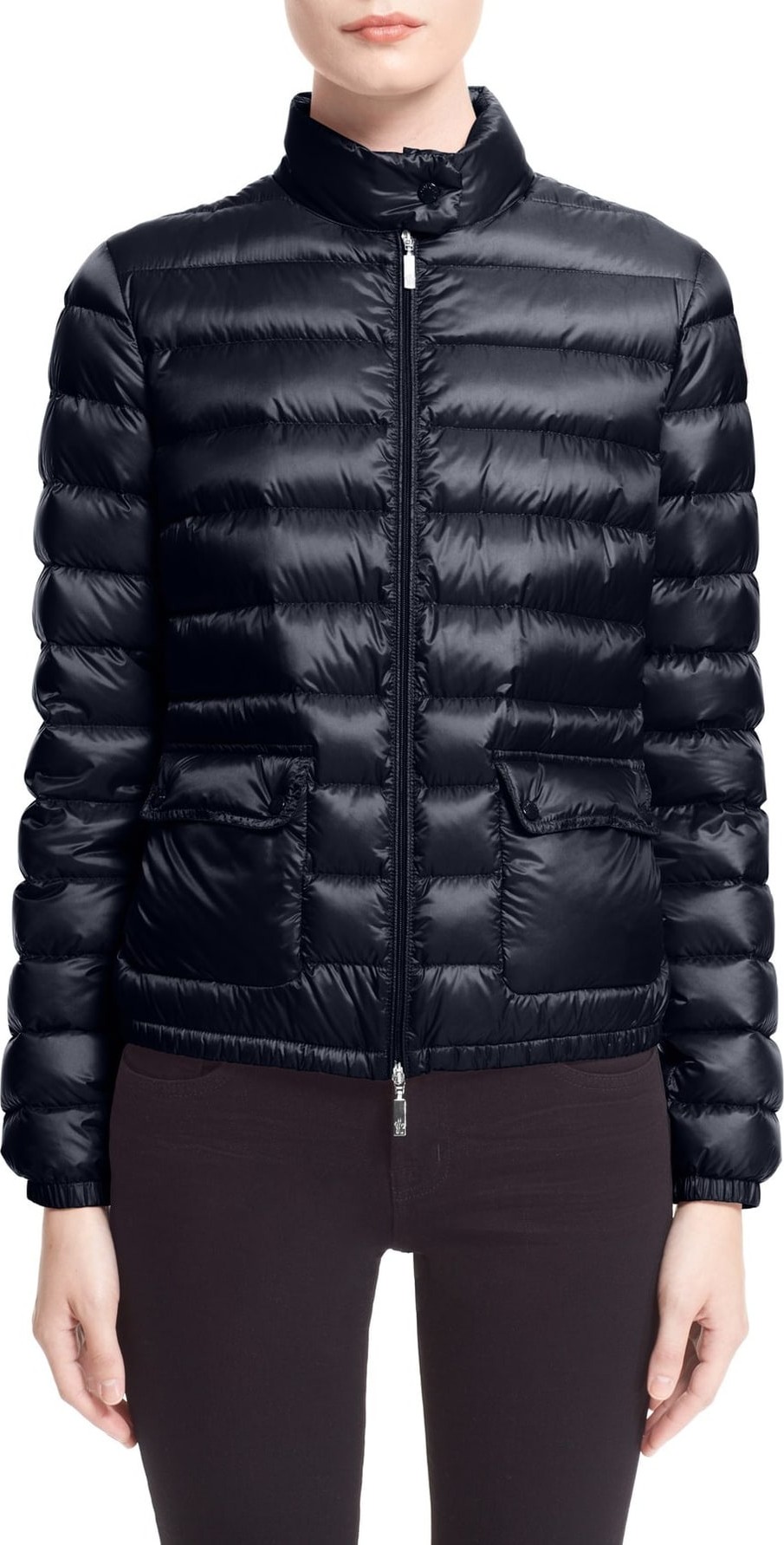Moncler 'Lans' Water Resistant Short Down Jacket