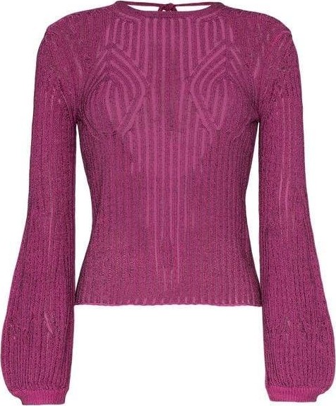 Chloe tie back knitted top