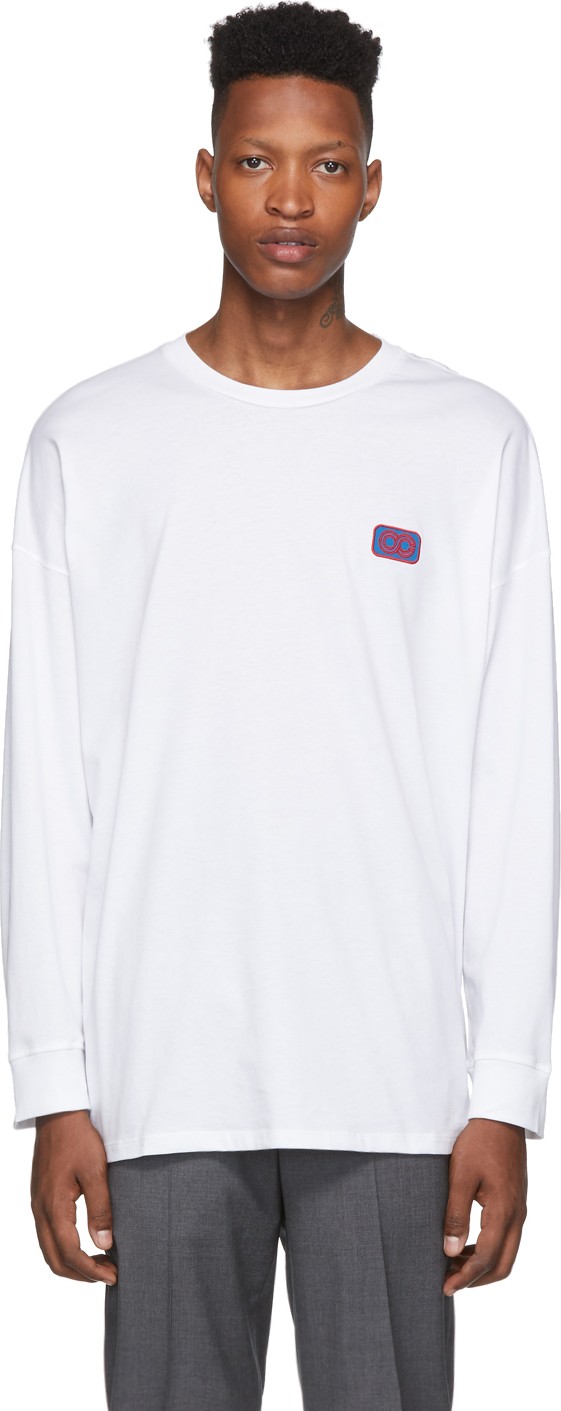 Opening Ceremony White Unisex OC Long Sleeve T-Shirt