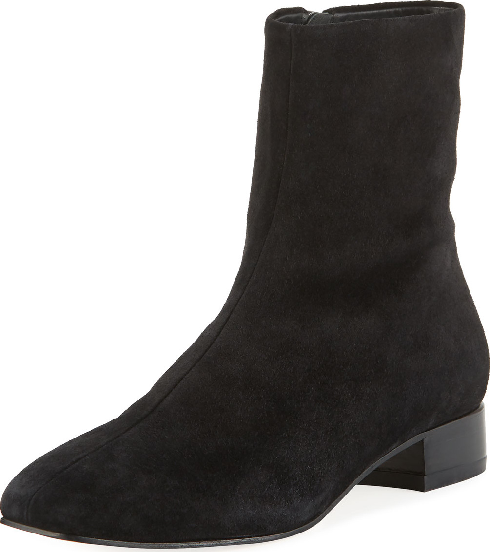 Rag & Bone Aslen Flat Suede Booties