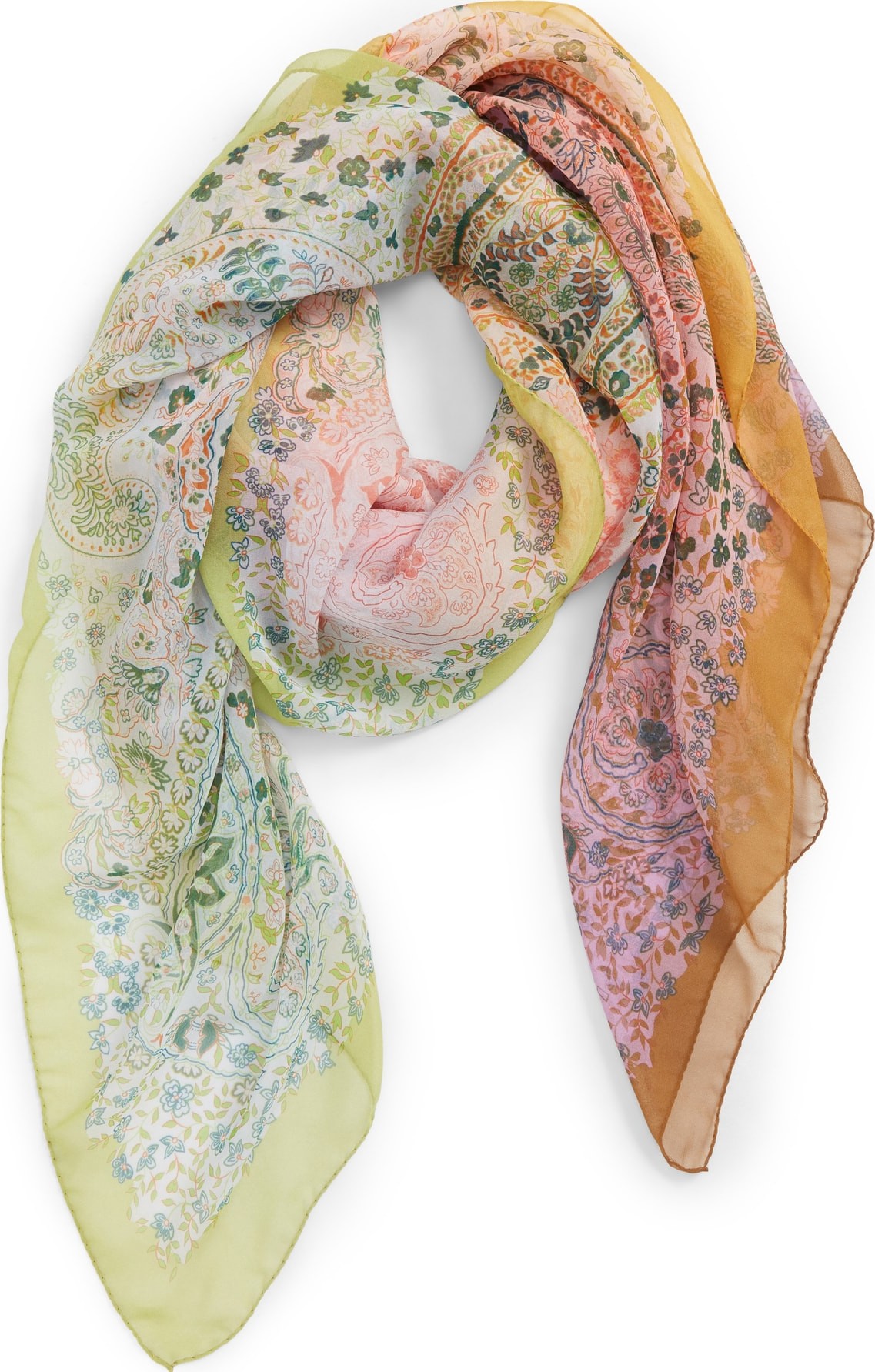 Etro Paisley Silk Scarf