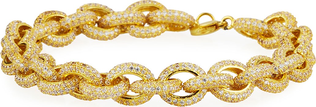 Fallon Pave-Link Bracelet