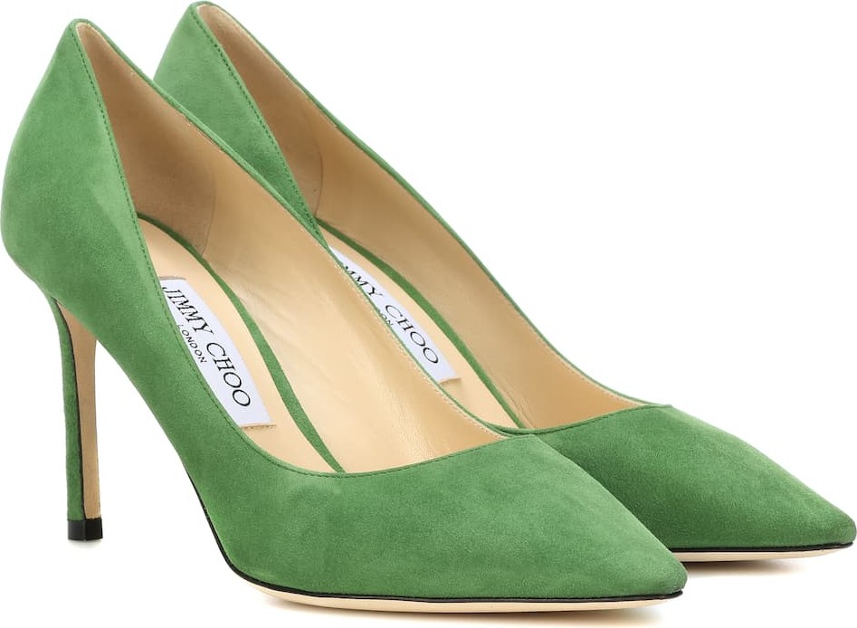 Jimmy Choo Romy 85 suede pumps