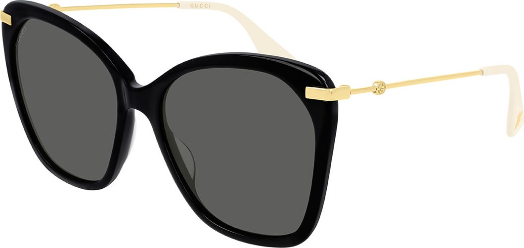 Gucci Acetate & Metal Butterfly Sunglasses