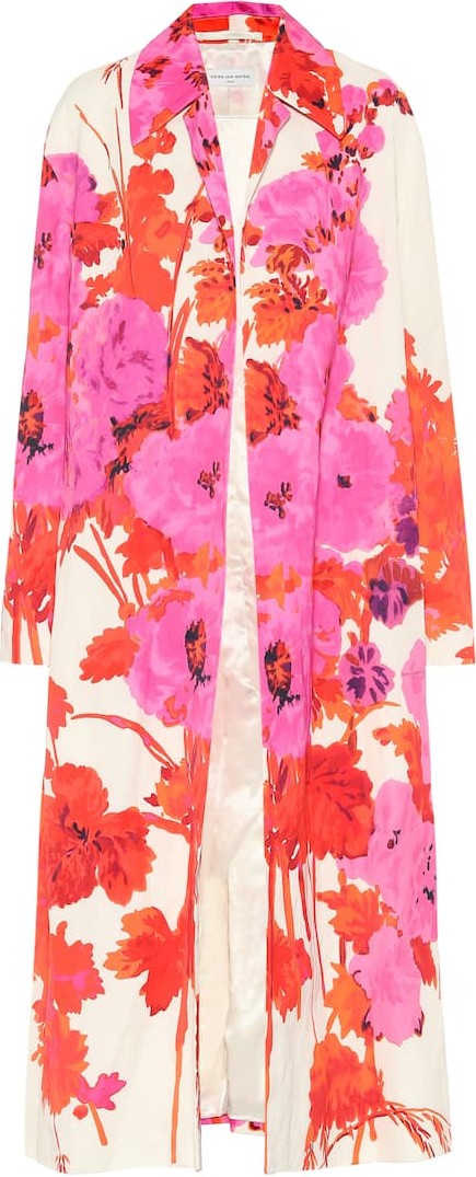 Dries Van Noten Floral coat