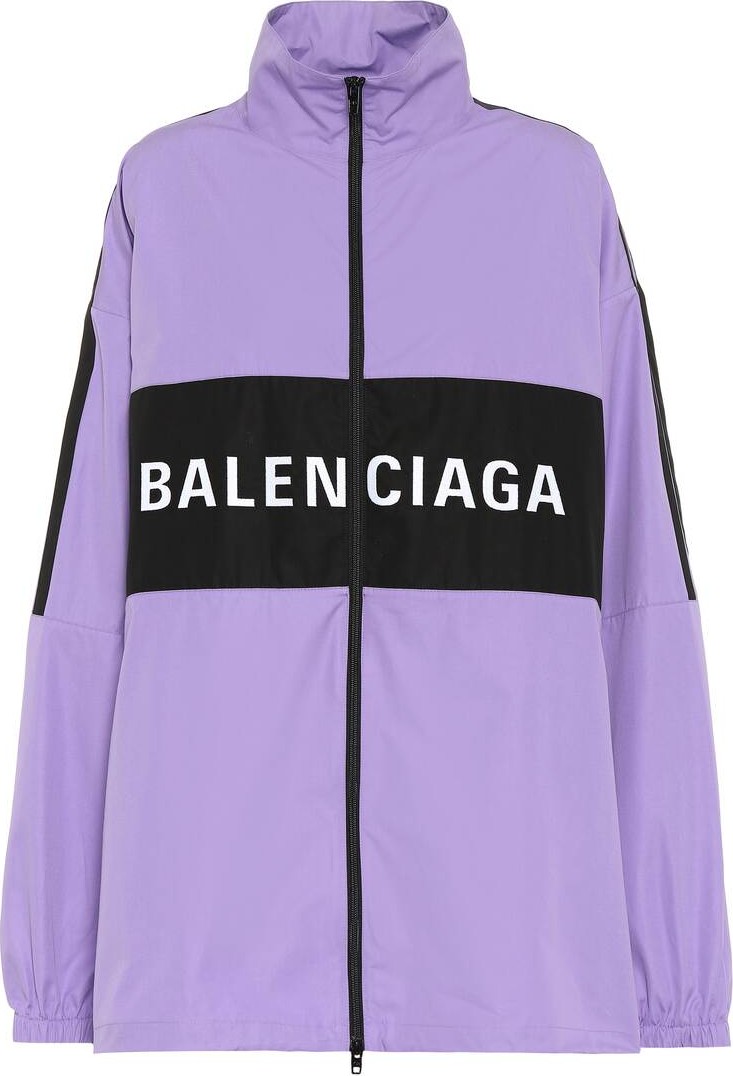 Balenciaga Logo cotton jacket