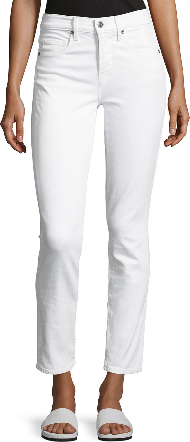 Vince Skinny Crop Straight-Leg Jeans