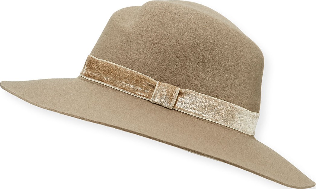 Rag & Bone Zoe Wool Fedora Hat