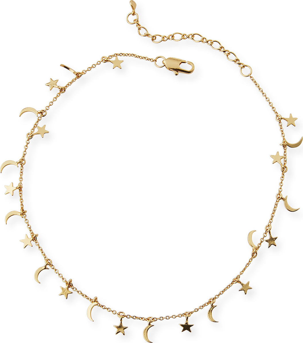Tai Star & Moon Anklet