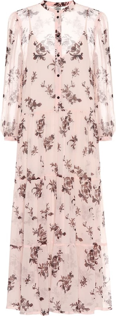 Baum und Pferdgarten Aia floral midi dress