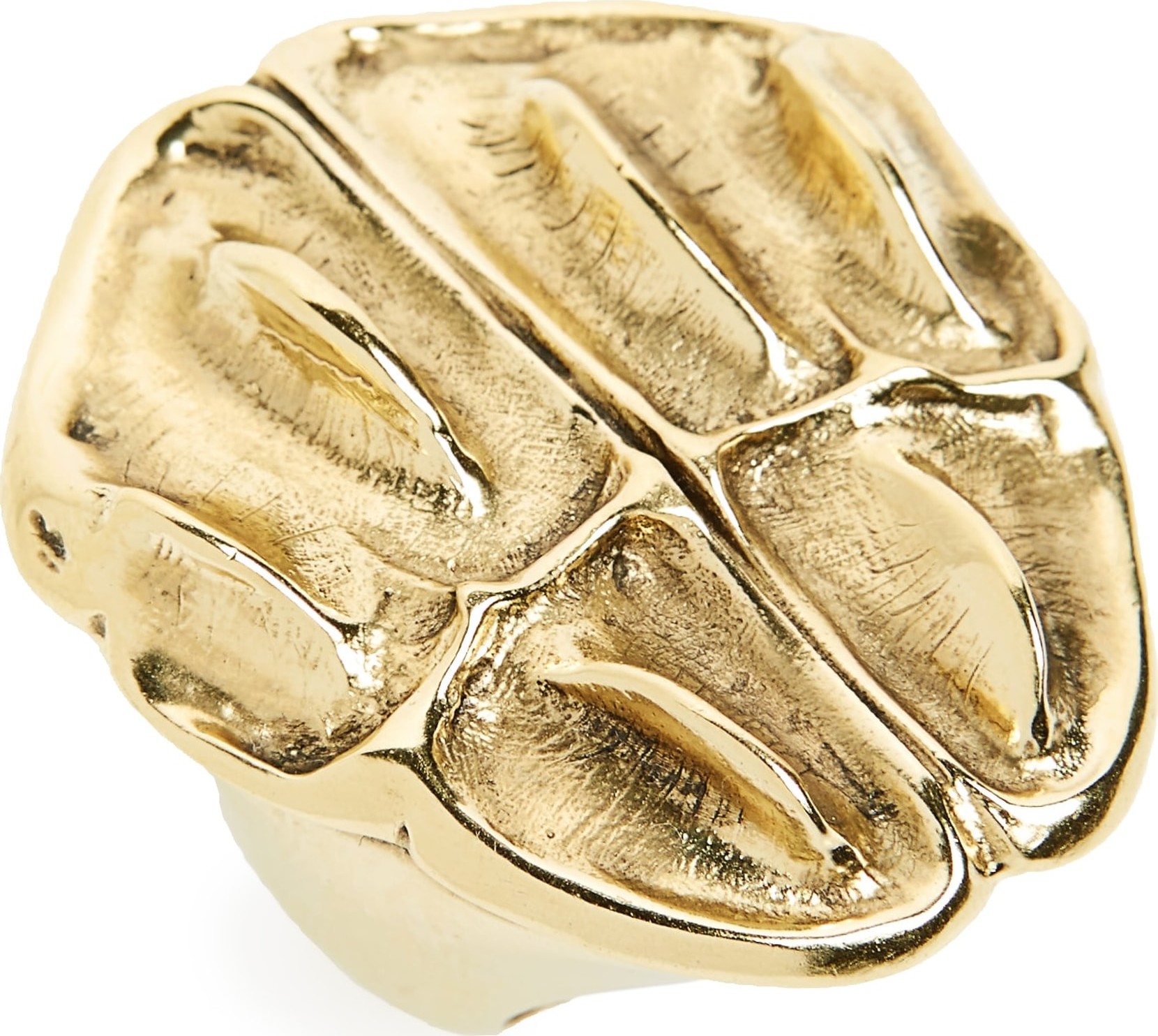 Saint Laurent Opyum Crocodile Ring