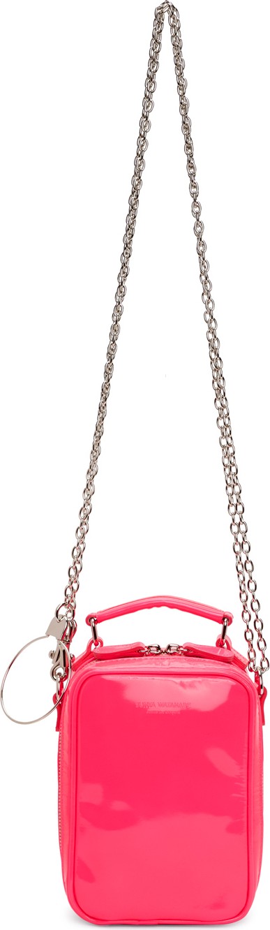 Junya Watanabe Pink Steer Glass Glossy Bag