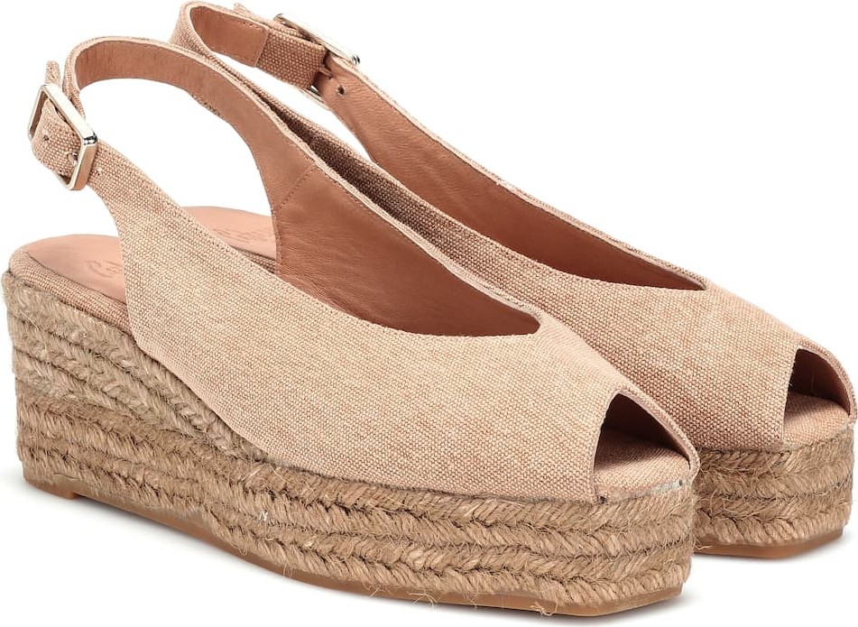 Castaner Dosalia canvas wedge espadrilles
