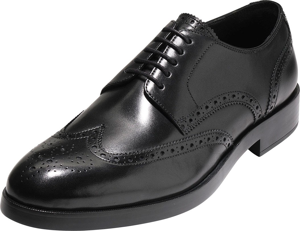 Cole Haan Harrison Wing-Tip Leather Oxford