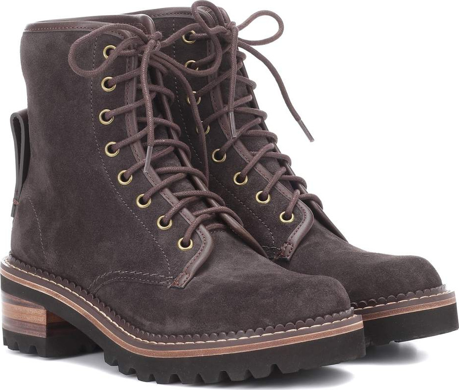 See By Chloé Liegi suede ankle boots